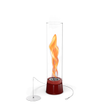 höfats SPIN air 900 Tischfeuer Emaille rot
