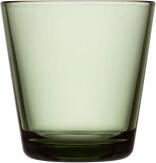 IITTALA Glas Kartio 21cl pine green, 2er Set