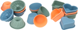 Lurch Flexistarter Mini Cakes 3x6er Set Colour Mix