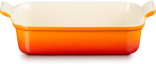 Le Creuset Auflaufform Tradition, rechteckig in ofenrot