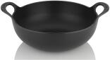 Le Creuset Balti Dish in schwarz