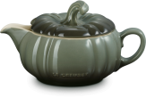 Le Creuset Sauciere Kürbis mit Deckel in thyme