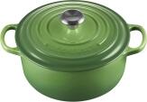 Le Creuset Bräter Signature rund in Bamboo Green