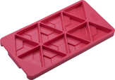 Lurch Flexiform Schokolade Triangle L cotton candy