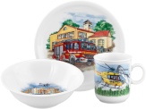 Seltmann Weiden Kinder-Set Compact 3-tlg. Blaulicht