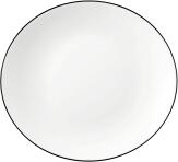 Seltmann Weiden Modern Life Speiseteller oval 25 cm, Black Line