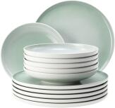 Seltmann Weiden Sento Home Tafelservice 12-teilig in Aura mint