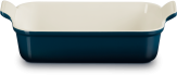 Le Creuset Auflaufform Tradition, rechteckig in nuit