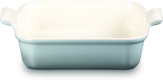 Le Creuset Auflaufform Tradition quadratisch in sea salt