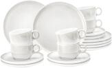 Seltmann Weiden Sento Home Kaffeeservice 18-teilig in Aura white