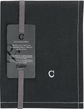 Cawö Home Geschirrtuch Cuisine Zoom Uni schwarz