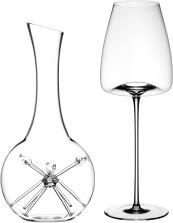 Zieher Geschenkset 2 Weingl&auml;ser und Dekanter