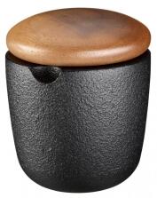 Skeppshult Salzbeh&auml;lter Kleiner Swing in walnuss