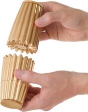 AdHoc Pfeffer- und Salzm&uuml;hle magnetisch im Set MagTwo, gold