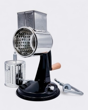 Jupiter Retro Handreibe in schwarz