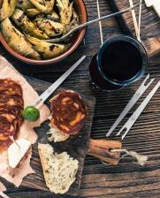 triangle Pommes- und Antipastigabel upcycled