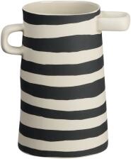 ASA Vase hoch, gestreift rayu in nude