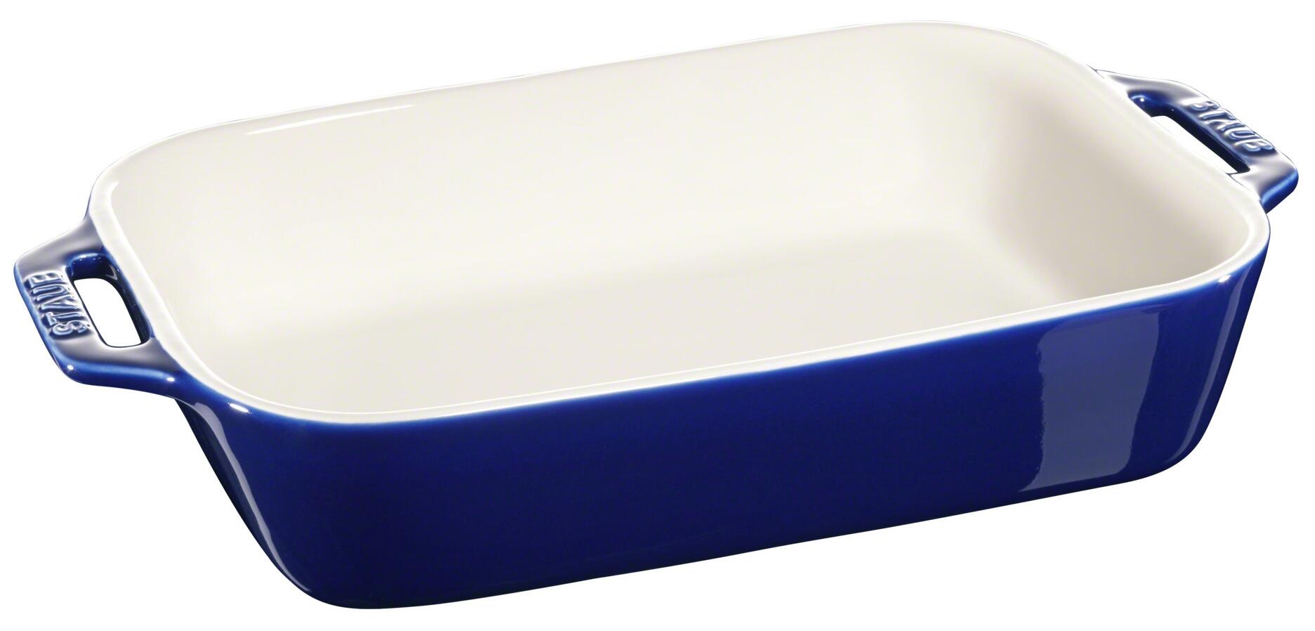 Staub Keramik-Backformen Set 4-tlg. – Mit Deckel, Ofenfest Bis 300°C, Hellgrün