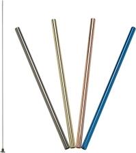 Lurch Trinkhalme gerade 4 Farben