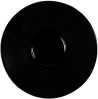 Eschenbach Porzellan Untertasse 12 cm in schwarz