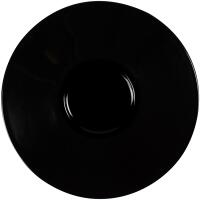 Eschenbach Porzellan Untertasse 18 cm in schwarz