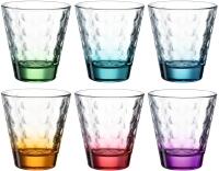 Leonardo Trinkglas OPTIC 6 Stück farbig sortiert 215 ml