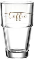 Leonardo Becher SOLO 410 ml 'Coffee', 6er-Set