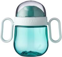 Mepal Antitropf-trinklernbecher mio 200 ml - deep turquoise