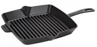 Staub amerikanische Grillpfanne in schwarz