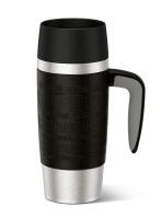 Emsa Isolier-Trinkbecher Travel Mug Handle in schwarz