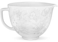 KitchenAid Keramikschüssel in whispering floral, 4,7 L