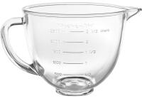 KitchenAid Glasschüssel für Mini, mit Griff, 3,3 L