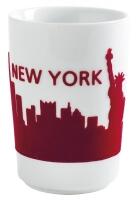 Kahla Five Senses touch! Maxi-Becher New York in rot