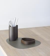 Lind DNA Tischset Curve M Serene, 4er-Set in Moss