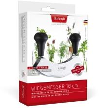 triangle Wiegemesser 17,5 cm, zweischneidig, geh&auml;rtet