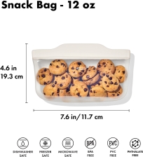 OXO Good Grips Wiederverwendbarer Silikonbeutel Snackbeutel 335 ml
