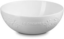 Le Creuset Servierschüssel Holly in white