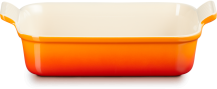 Le Creuset Auflaufform Tradition, rechteckig in ofenrot