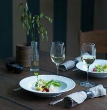 Pillivuyt Teller Pliss&eacute;, tief