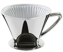 Cilio Kaffeefilter Größe 4 Silber