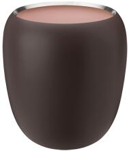 Stelton Vase Ora groß, dark powder / powder