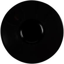 Eschenbach Porzellan Untertasse 16 cm in schwarz