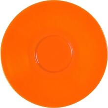 Eschenbach Porzellan Untertasse 18 cm in orange