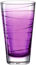 Leonardo Trinkglas VARIO STRUTTURA 280 ml violett, 6er-Set