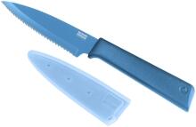 Kuhn Rikon COLORI®+ Rüstmesser gezackt blau