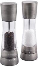 Cole & Mason Derwent Titanium Salz- und Pfeffermühle Geschenkset, 19 cm