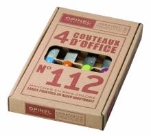 Opinel Küchenmesser-Set Pop Officemesser, 4-teilig