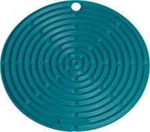 Le Creuset Topflappen rund in deep teal
