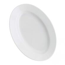 Kahla Pronto Platte, oval 28 cm in weiß