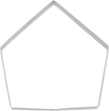 Birkmann Ausstechformen-Set Lebkuchenhaus, 6-teilig